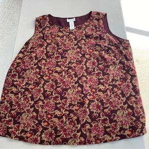 Liz Claiborne Woman Sleeveless Blouse